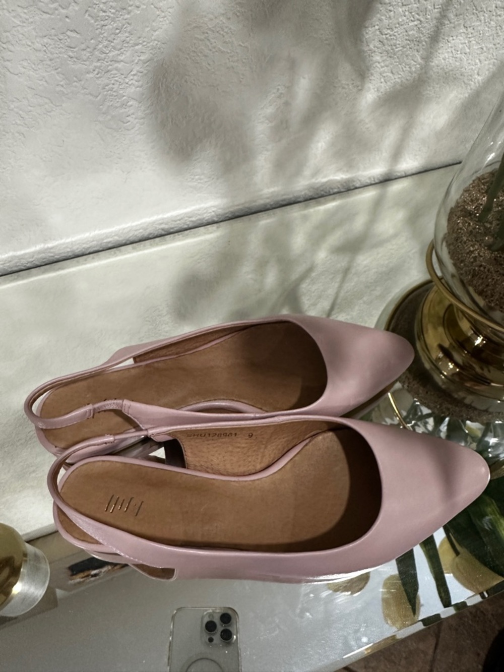 J. Jill Pale Pink Pointed Slingback Flats - Picture 2 of 7